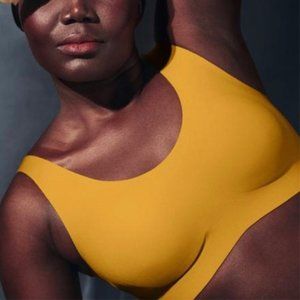 KNIX LuxeLift Pullover Bra Golden Glow Yellow XS F01